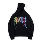 Sp5der 555555 Angel Hoodie Black