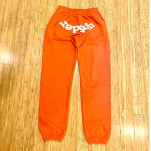 Sp5der Logo Jogger Sweatpants ‘Orange’