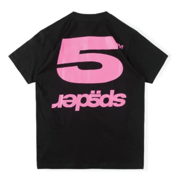 Sp5der Oversized Reunion T Shirt Black