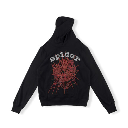 Sp5der Thug Spider Hoodie Black