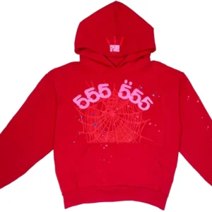 Sp5der Thug Spider Hoodie Red