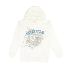 Sp5der x Gunna Wunna Spiderweb Hoodie ‘White’