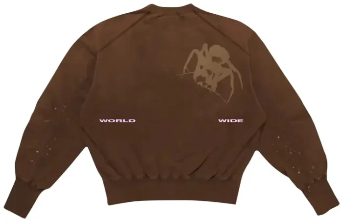 Sp5der x Young Thug Crewneck Brown’